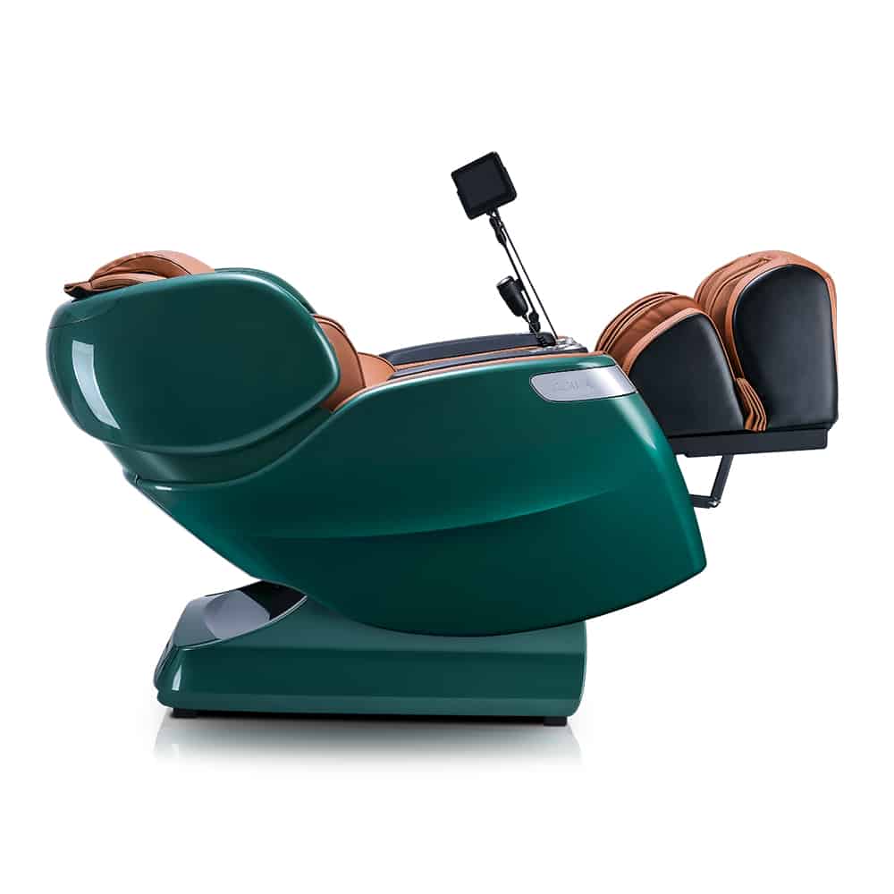 OgawaMassage ChairOgawa Master Drive AI 2.0 Massage ChairDark Brown and SandMassage Chair Heaven