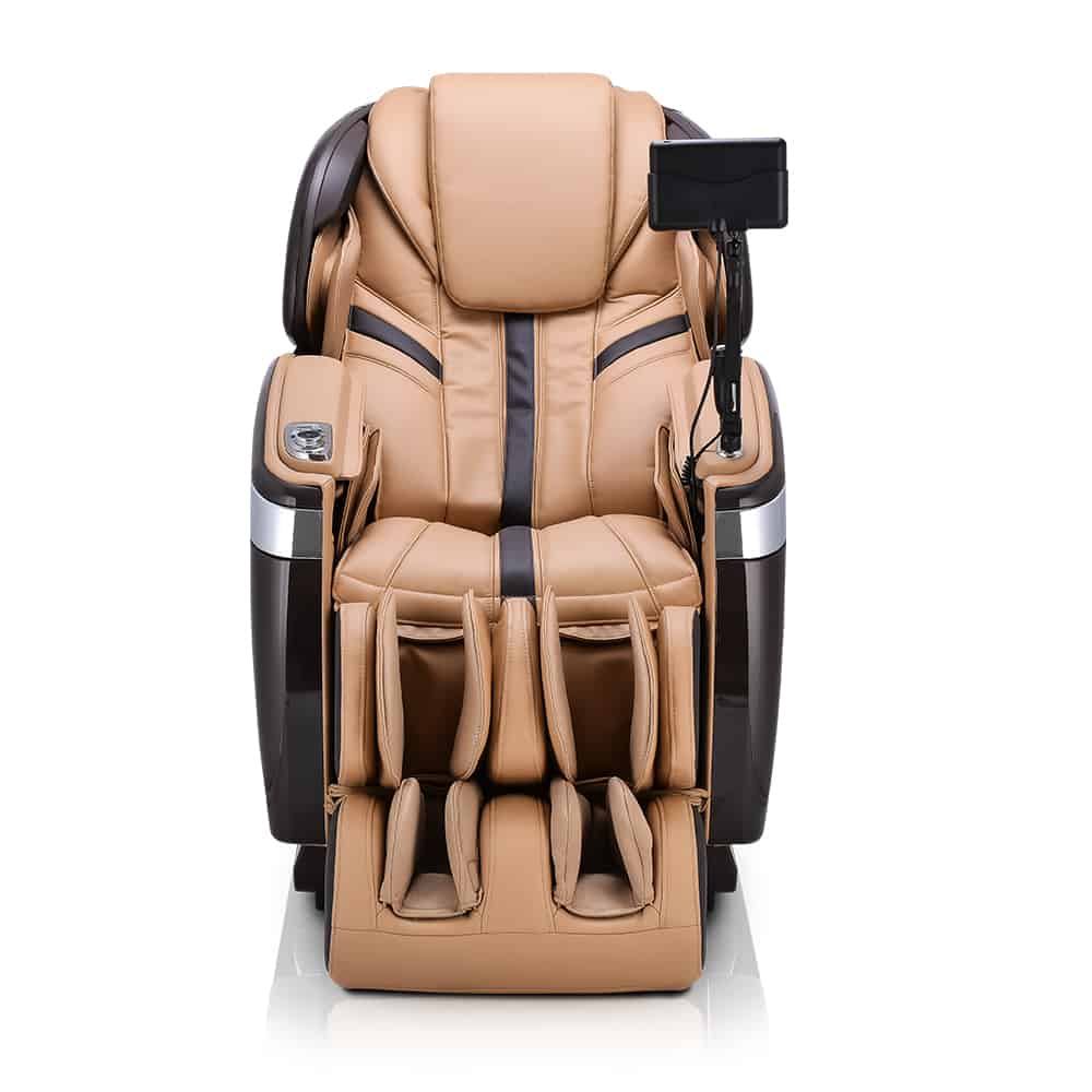 OgawaMassage ChairOgawa Master Drive AI 2.0 Massage ChairDark Brown and SandMassage Chair Heaven