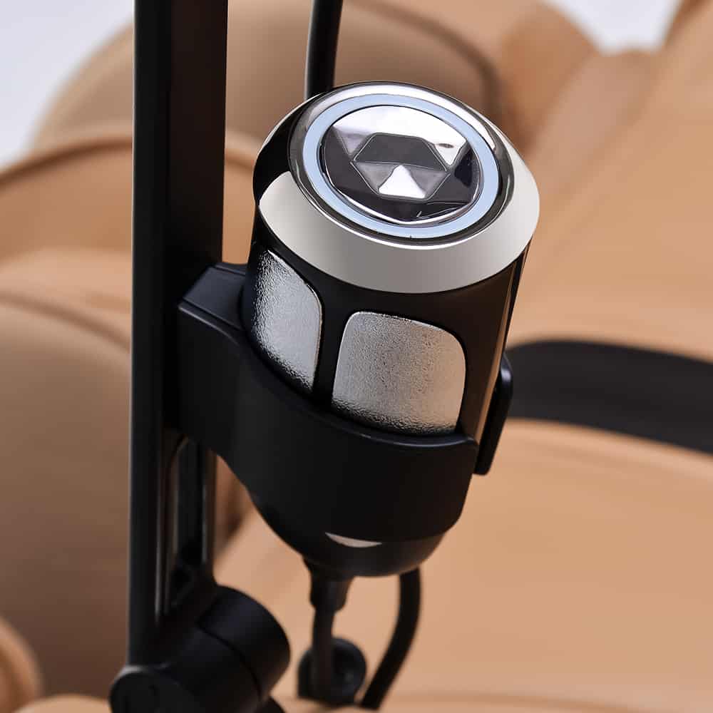 OgawaMassage ChairOgawa Master Drive AI 2.0 Massage ChairDark Brown and SandMassage Chair Heaven