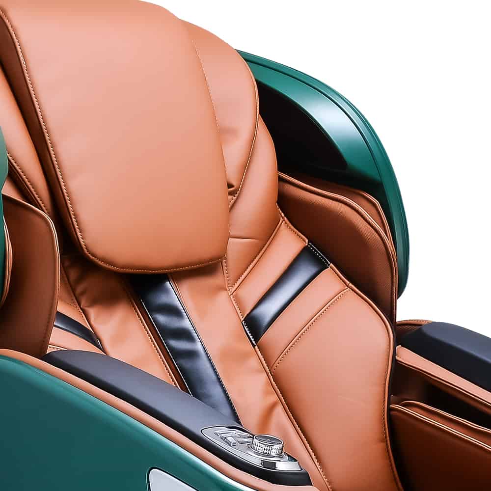 OgawaMassage ChairOgawa Master Drive AI 2.0 Massage ChairDark Brown and SandMassage Chair Heaven