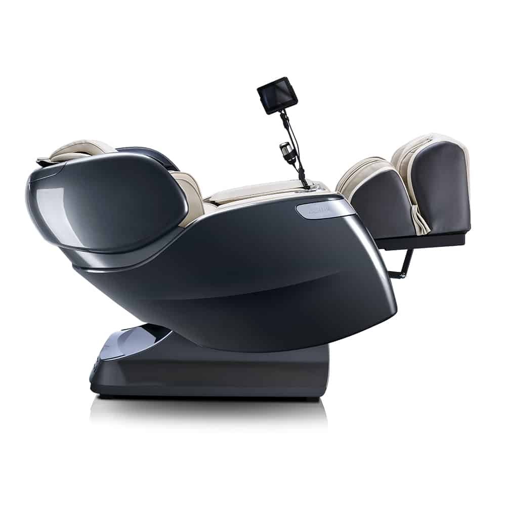 OgawaMassage ChairOgawa Master Drive AI 2.0 Massage ChairDark Brown and SandMassage Chair Heaven