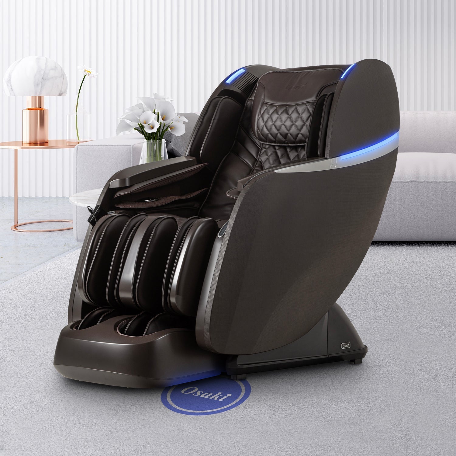 OsakiMassage ChairOsaki Platinum Vera 4D+ Massage ChairBlackMassage Chair Heaven