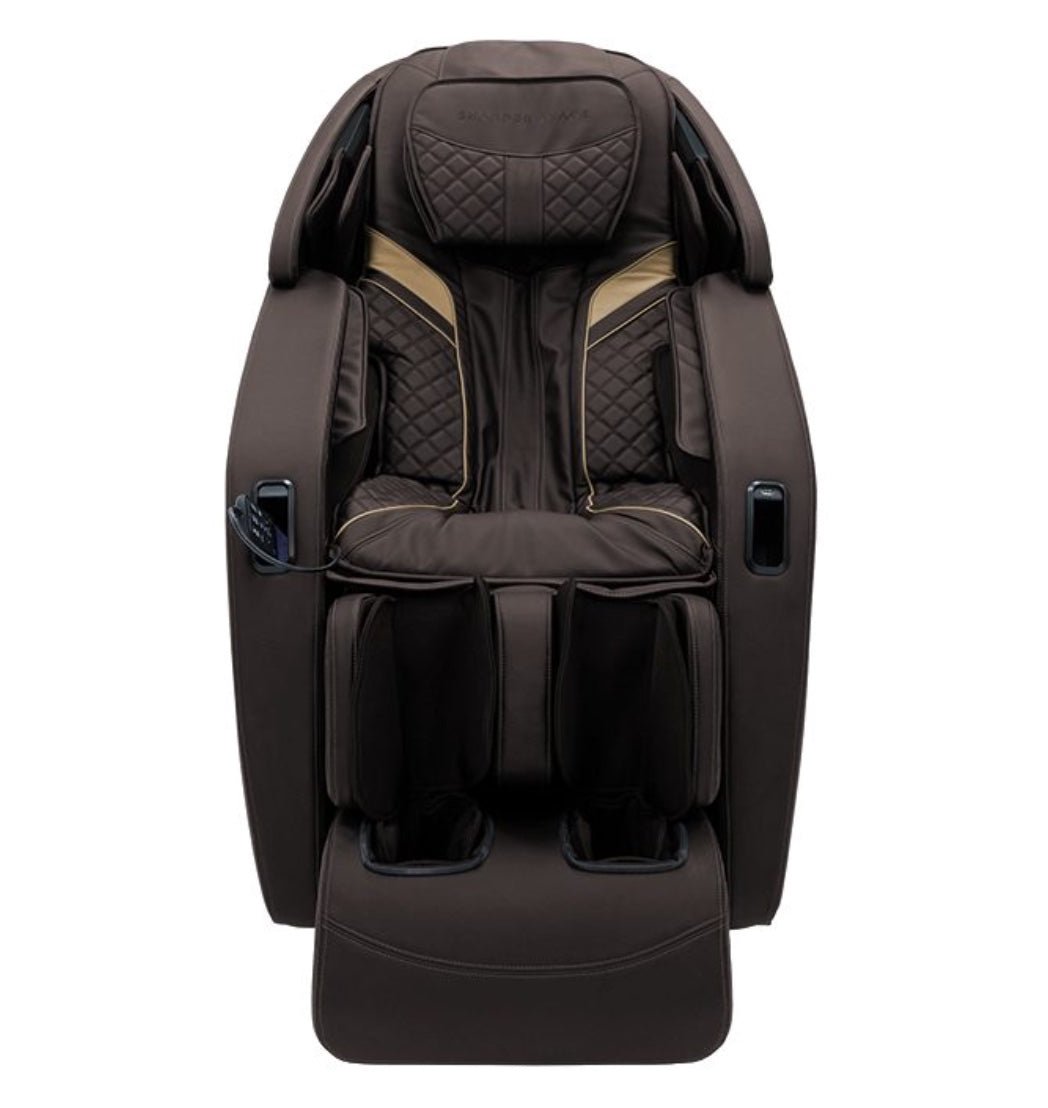 Sharper ImageMassage ChairsSharper Image Axis 4D Massage ChairBrownMassage Chair Heaven