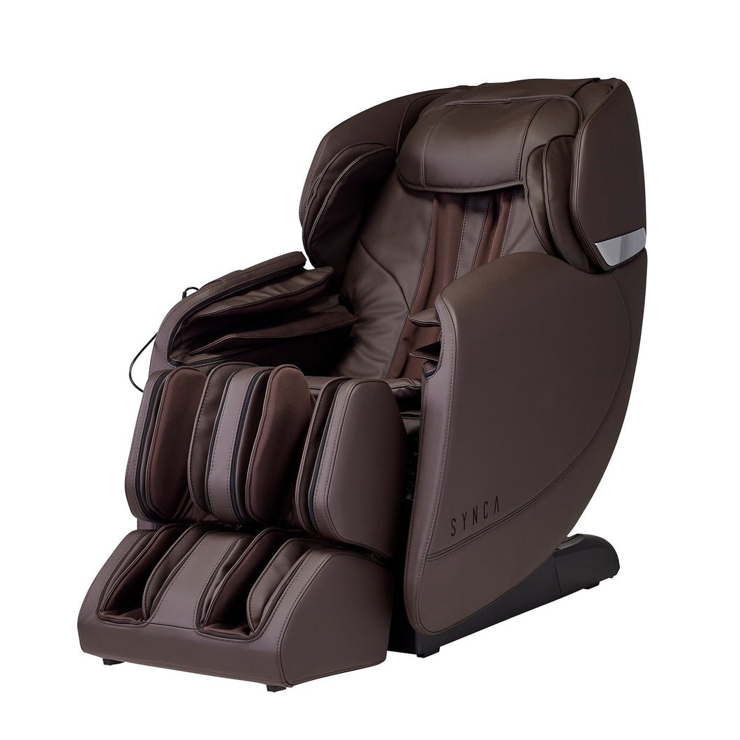 SyncaMassage ChairsSynca HISHO SL-Track Massage ChairBrownMassage Chair Heaven