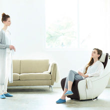 Load image into Gallery viewer, SyncaMassage ChairSynca CirC - Premium SL Track Heated Massage ChairBurnt CoffeeMassage Chair Heaven
